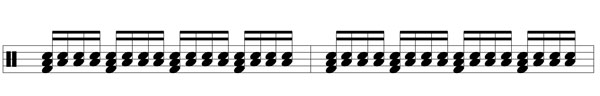 Muse - Supremacy - Double Time section - measures 5 and 6