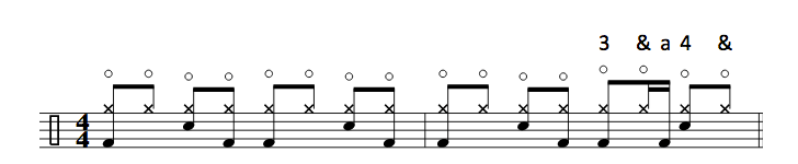 Always On The Run - Verse Groove